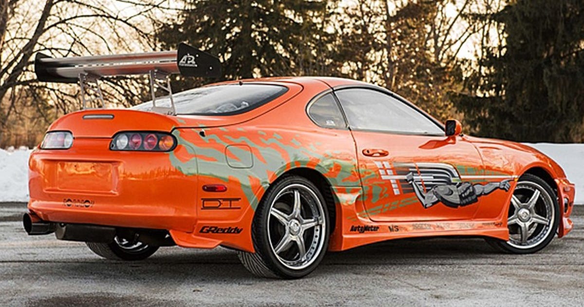Paul Walker�s �Fast and Furious� 1993 Supra stunt car