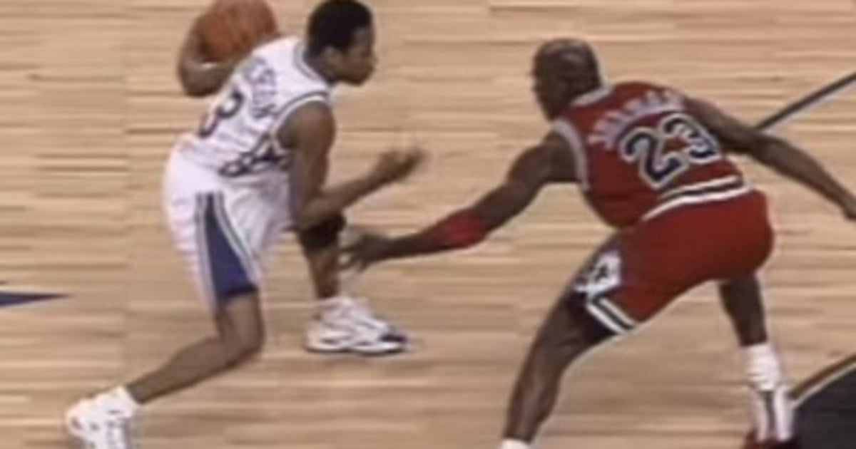 Relive Allen Iverson's killer crossover on Michael Jordan 