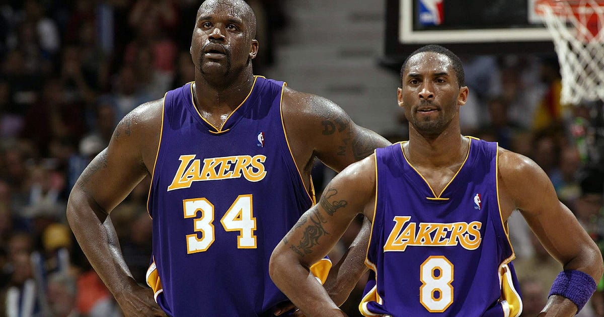 Image result for shaq and kobe