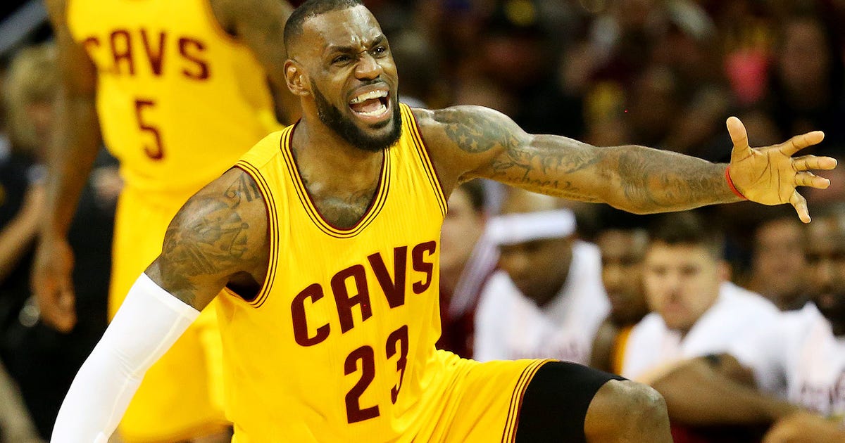 LeBron exposes himself on live TV in major wardrobe malfunction | FOX ...