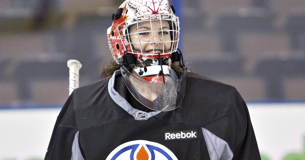 Goalie for Canadian women's hockey team debuts in men's league FOX Sports