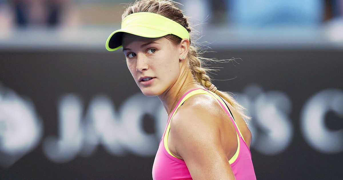 Genie Bouchard owes a random fan a date after Patriots make improbable ...