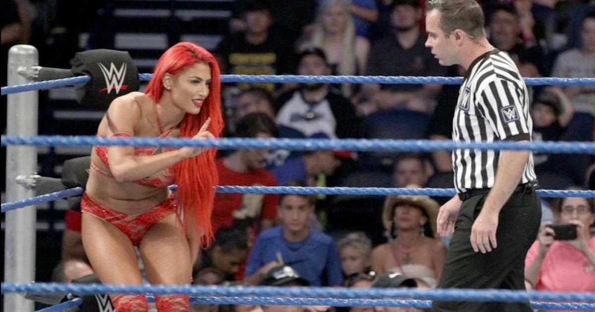 Eva Marie S Smackdown Match Cancelled Due To A Wardrobe