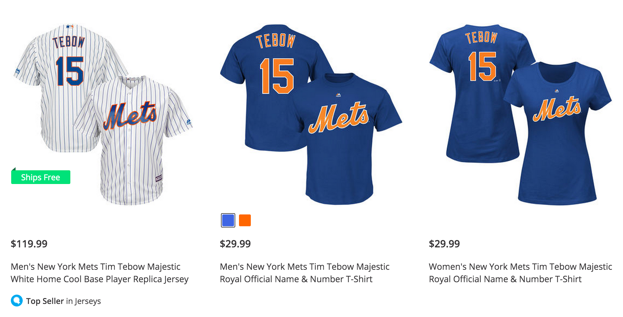 tim tebow t shirts sale