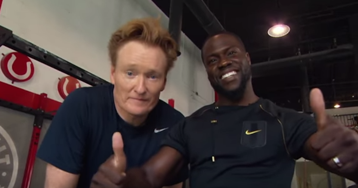 kevin hart conan student driver video