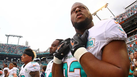 Defensive tackle: Ndamukong Suh, Dolphins ($19,062,500)