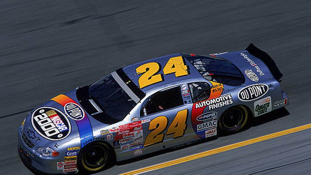 jeff gordon superman car