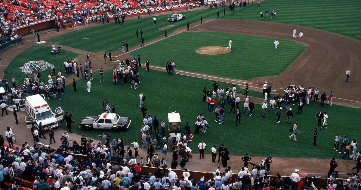 Flashback: Massive earthquake interrupts 1989 World Series 