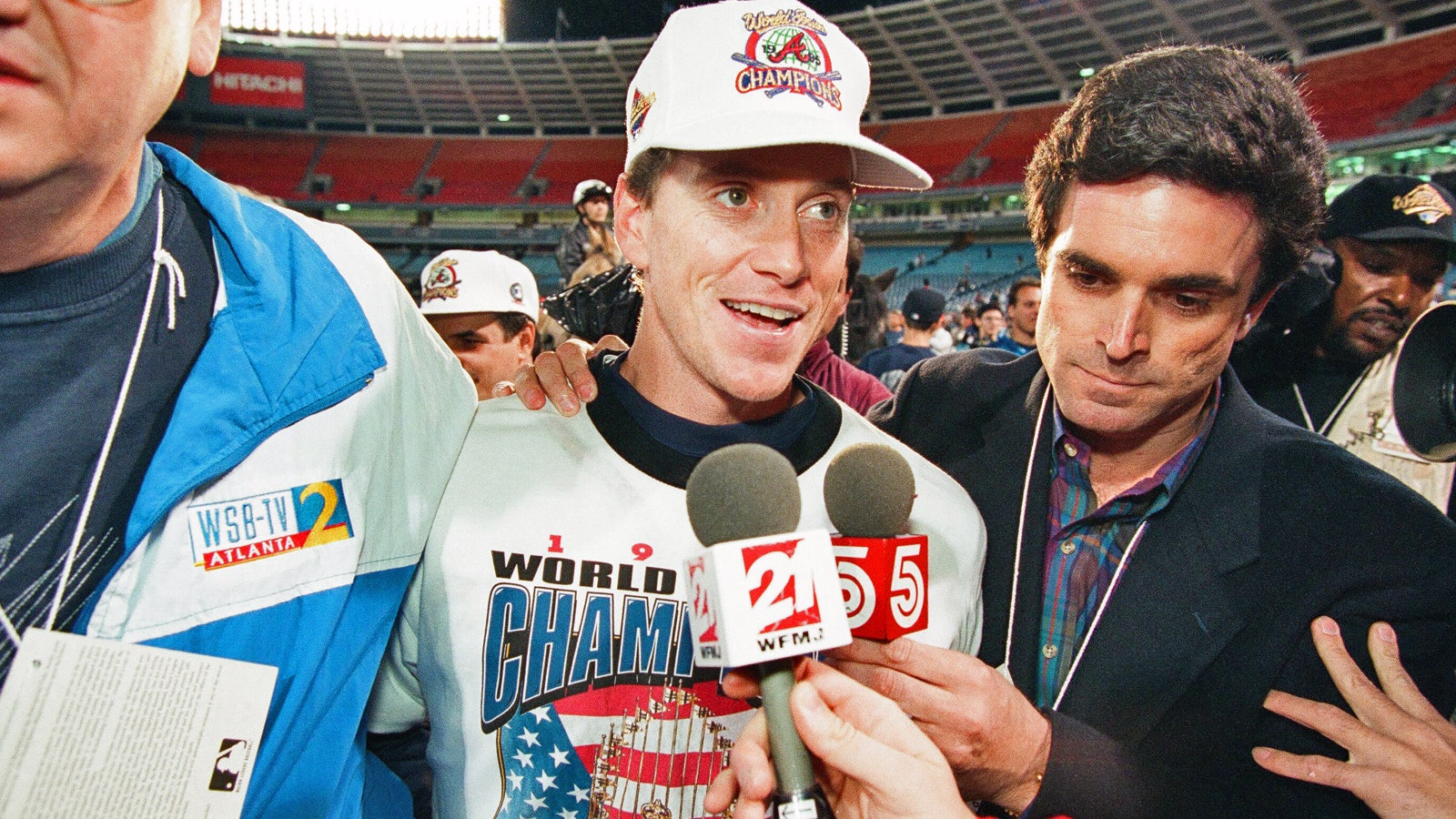 1995 braves world series hat