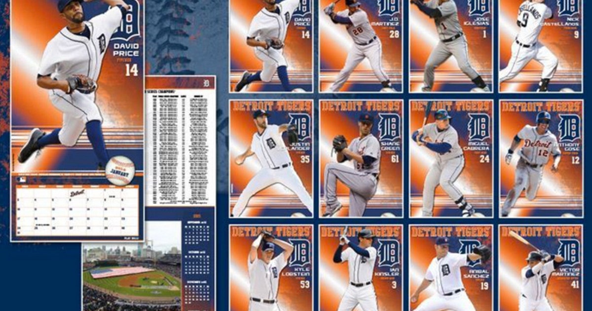 Tigers 2016 Calendar Features An Unfortunate Photo For - 