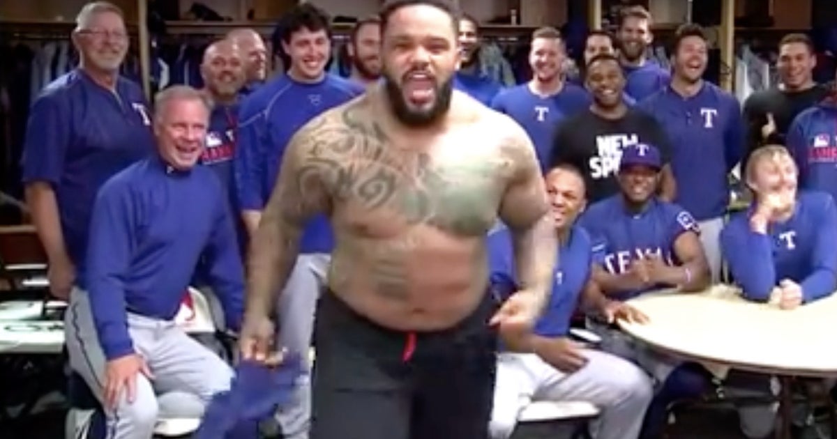 Prince Fielder Went Berserk Ripped Off His Shirt Cheering For Mavs