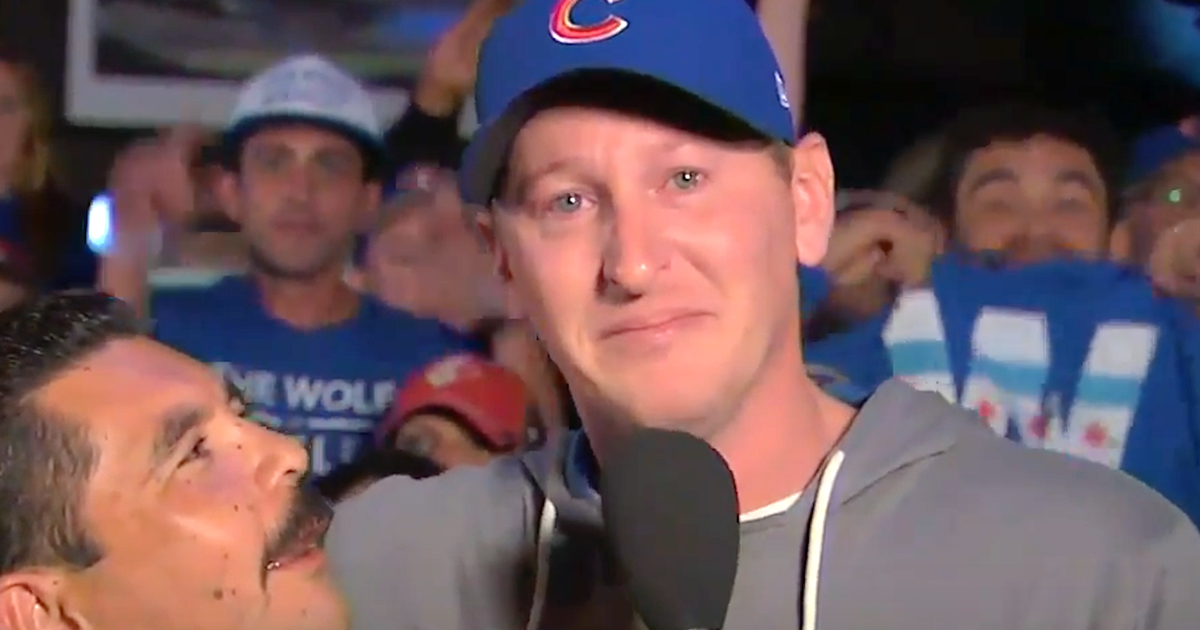 Crying Cubs fan goes on 'Jimmy Kimmel,' cries again FOX Sports
