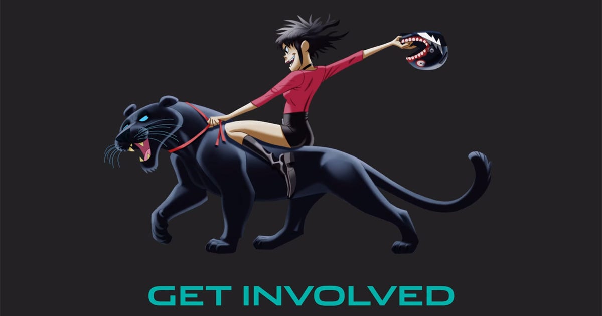 Noodle from Gorillaz becomes global ambassador for Jaguar 