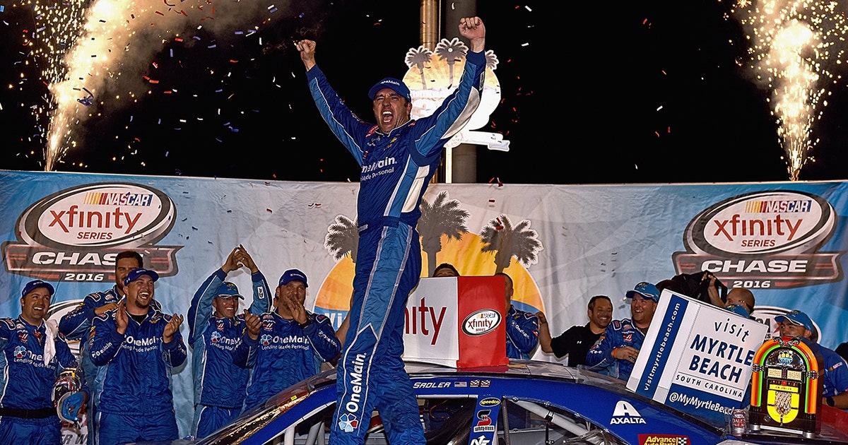 Elliott Sadler scores the win in NXS Chase race at Kentucky FOX Sports