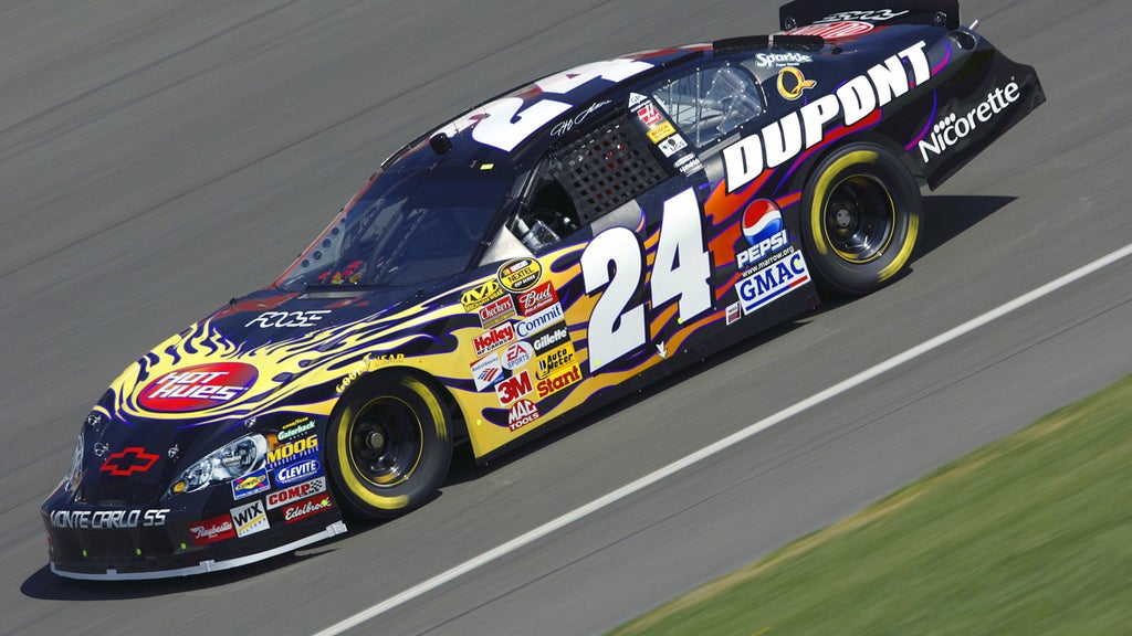 End Of The Rainbow Jeff Gordon S Paint Schemes Throughout The Years Fox Sports