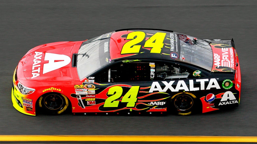 End Of The Rainbow Jeff Gordon S Paint Schemes Throughout The Years Fox Sports
