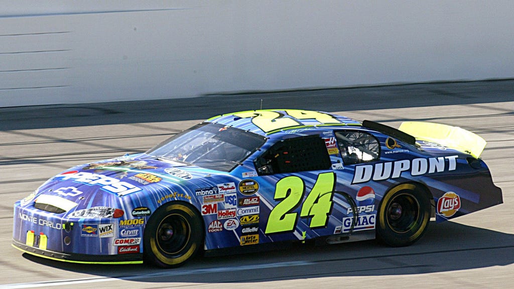 jeff gordon star wars car