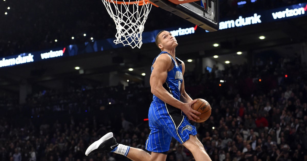 Aaron Gordon oneups Dunk Contest performance by jumping