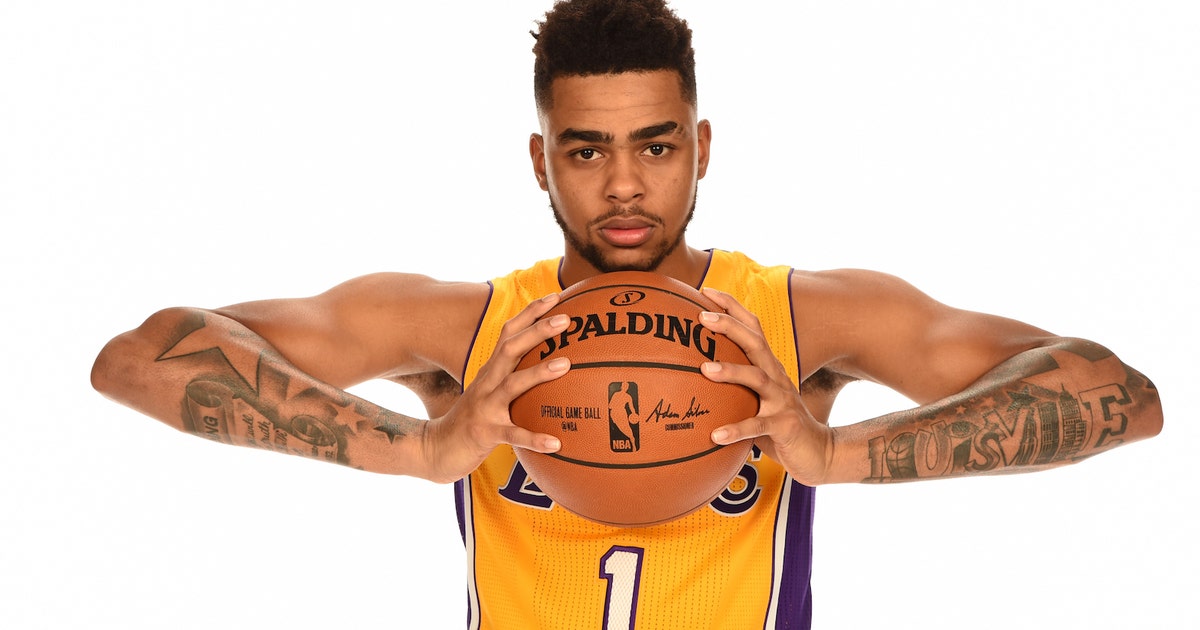 d u0027angelo russell got a new tattoo to honor muhammad ali fox sports d u0027angelo russell got a new tattoo to honor muhammad ali fox sports