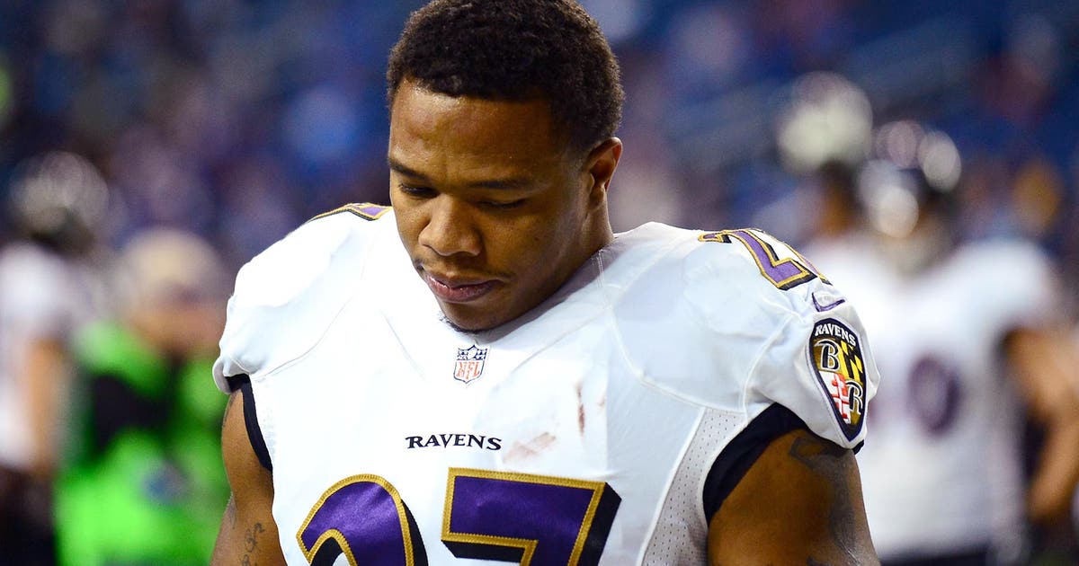 Huge line forms for Ray Rice jersey exchange at Ravens' stadium | FOX ...