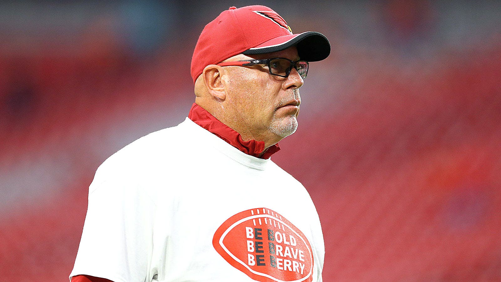 Bruce Arians Wears Shirt In Support Of Eric Berry Before Game Fox Sports