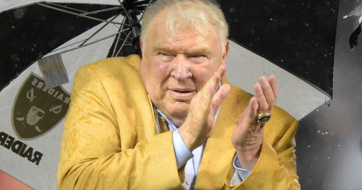 John Madden 'not ready' for Raiders' relocation from ...