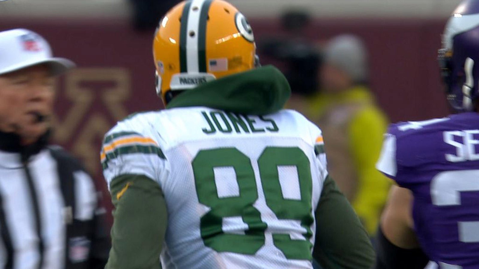 football jersey with hoodie underneath
