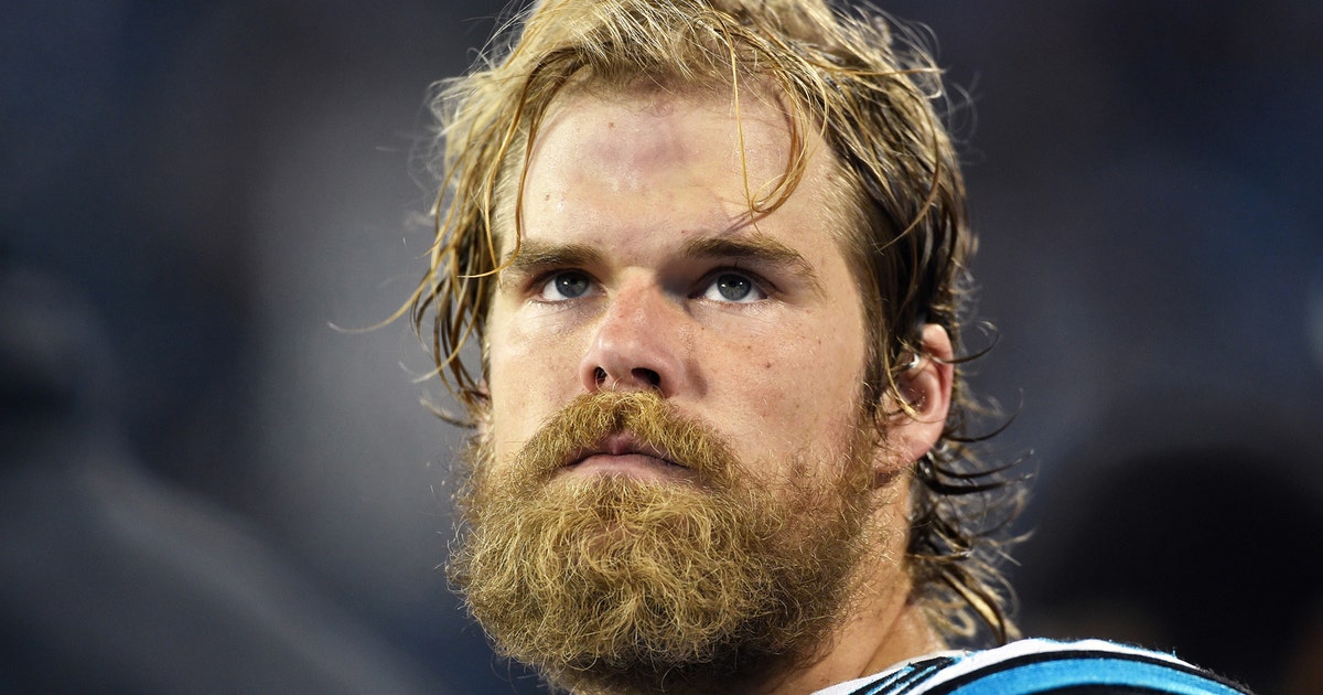 Greg Olsen shows how to cut off playoff beard in nine easy steps FOX