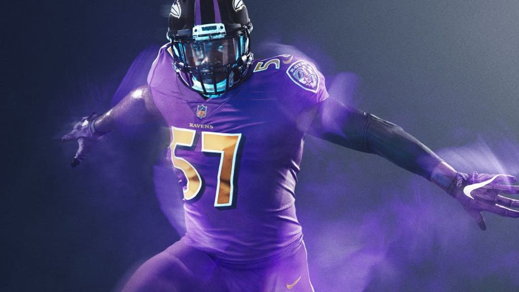 Color Rush uniforms for all 32 teams 