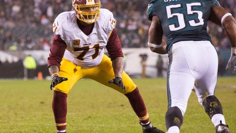 Tackle: Trent Williams, Redskins ($13,600,000)