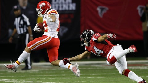In four seasons with the Kansas City Chiefs Albert Wilson caught 124 passes for 1,544 yards. John Bazemore AP