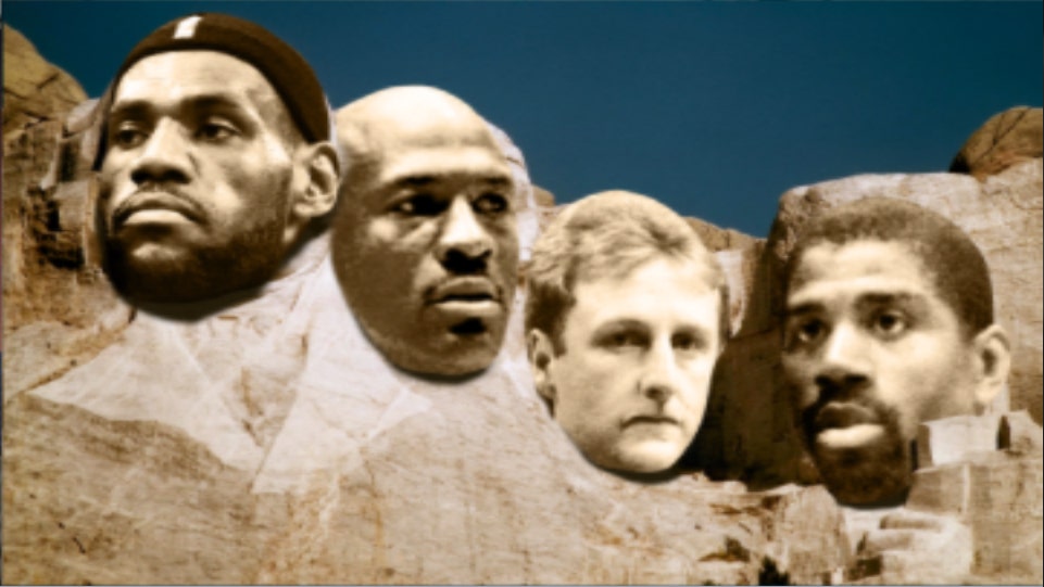 lebron mount rushmore